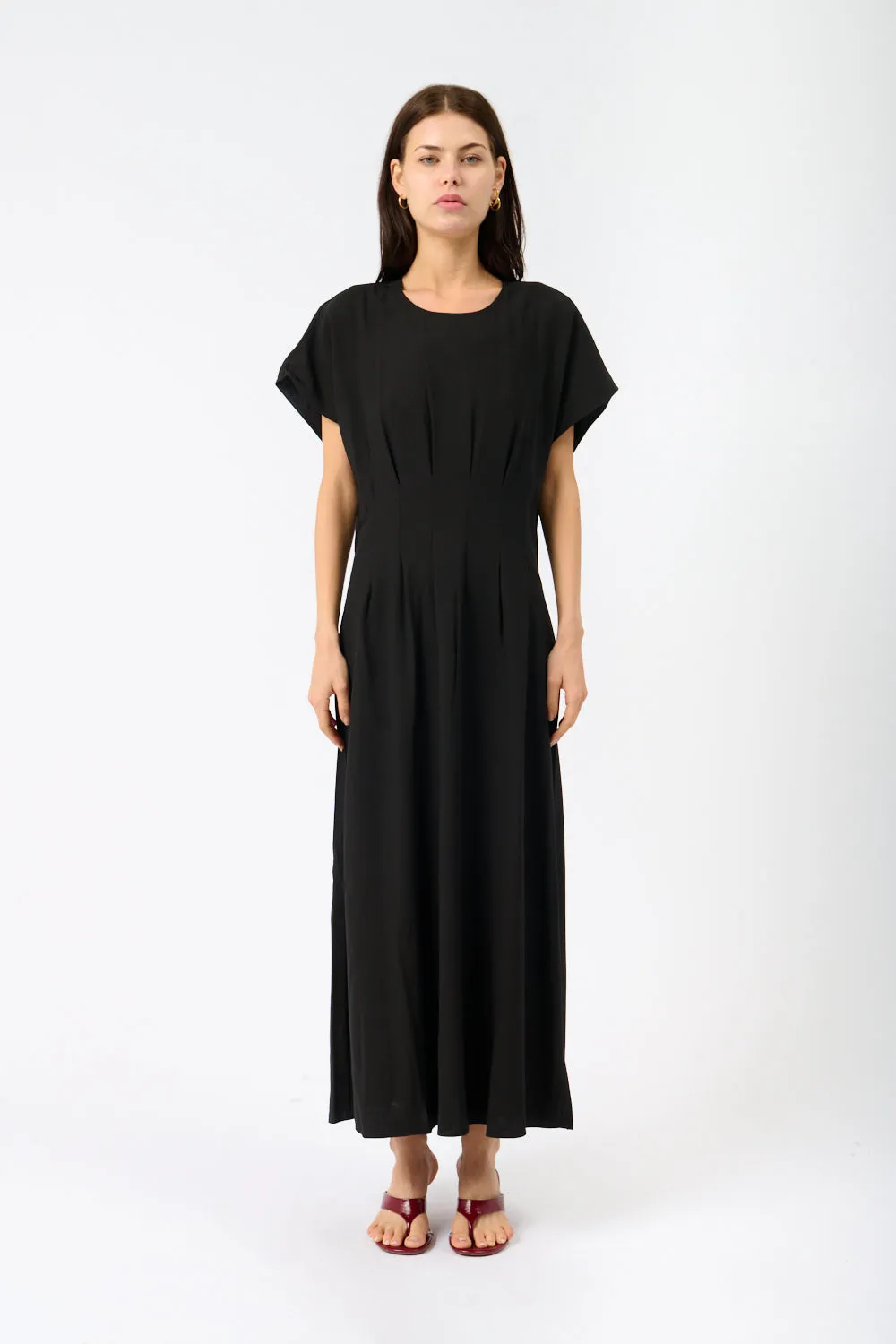 Sculptural Waisted Dress sold by Bessette