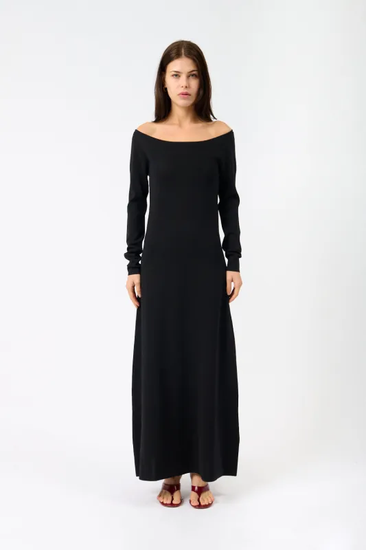 Off-Shoulder Knitted Dress sold by Bessette