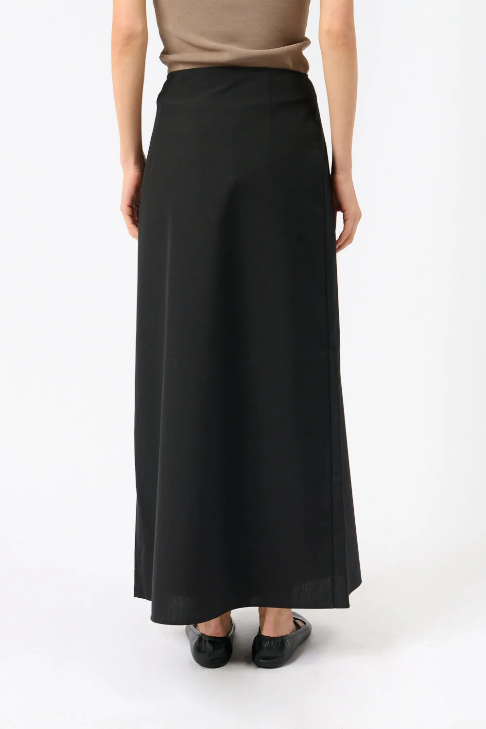 Folded Wool Skirt sold by Bessette product image thumbnail 4