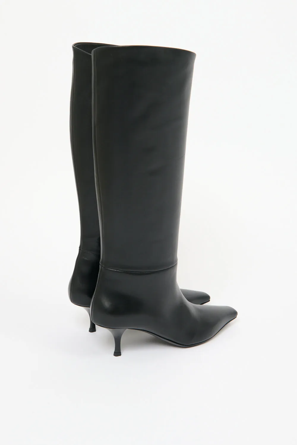 Rami Turbo Leather Boots Black sold by Bessette product image thumbnail 2