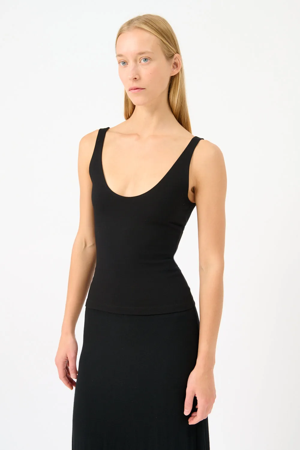 Rio Scoop Neck Tank sold by Bessette