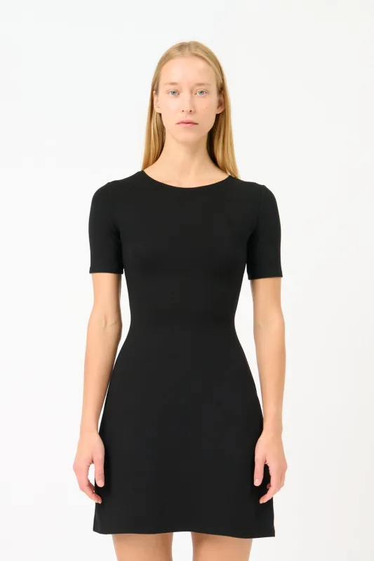 Rio Short Sleeve Mini Dress made by Leset