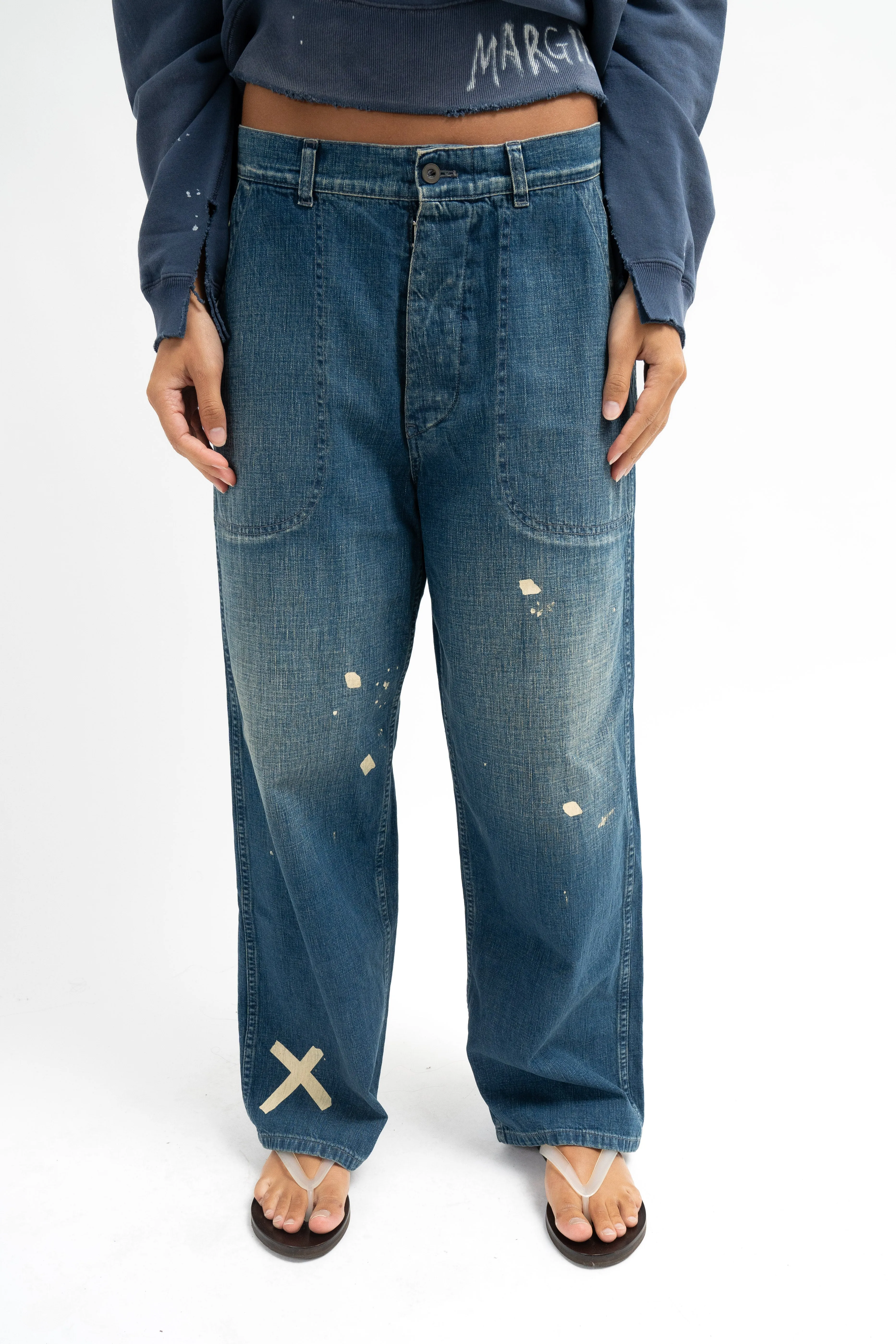 Painted Denim Jeans sold by Bessette product image thumbnail 2