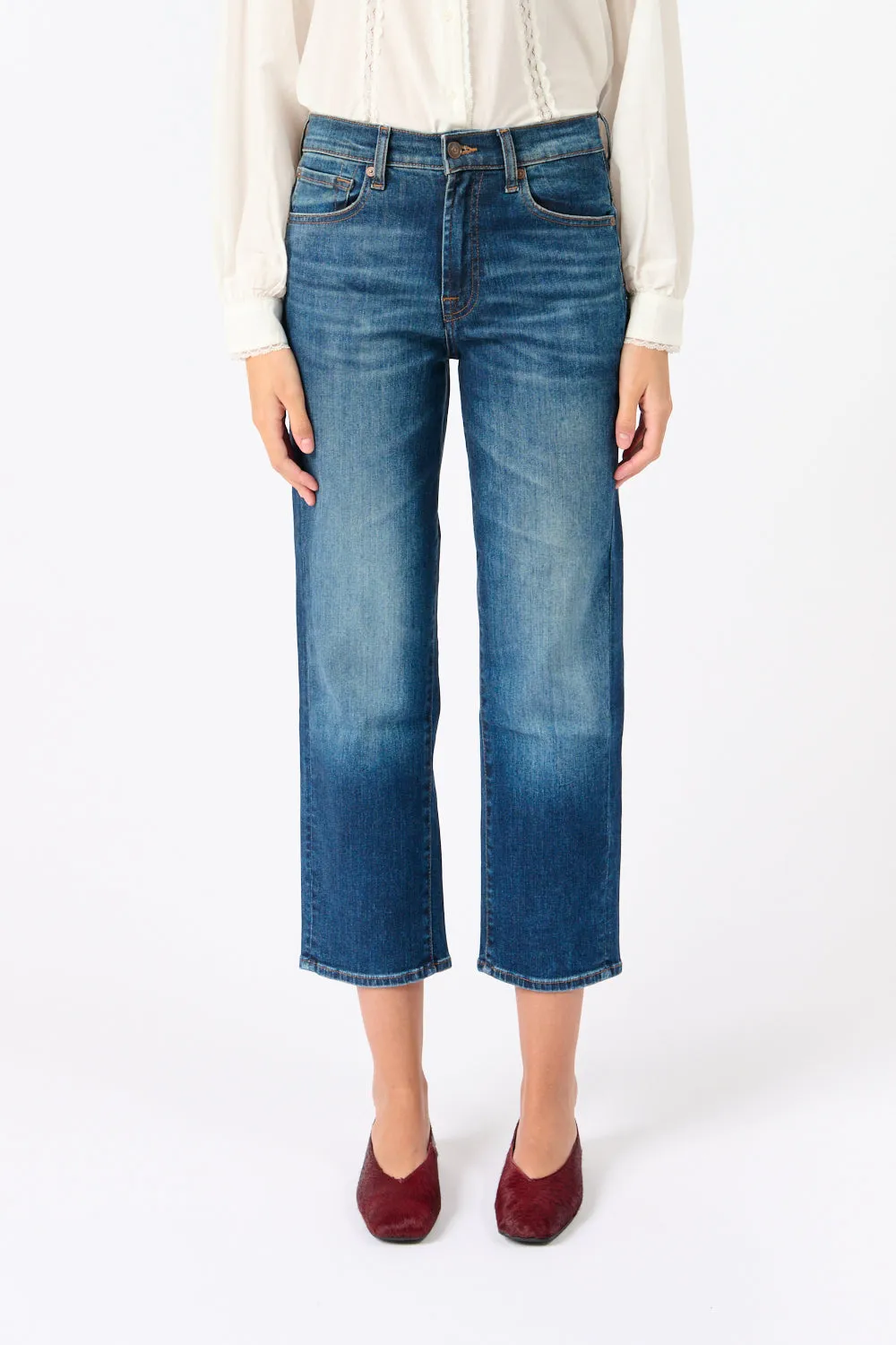 The Modern Straight Jeans sold by Bessette