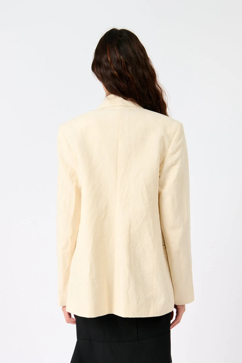 The Polus Organic Cotton and Linen Jacket sold by Bessette product image thumbnail 4