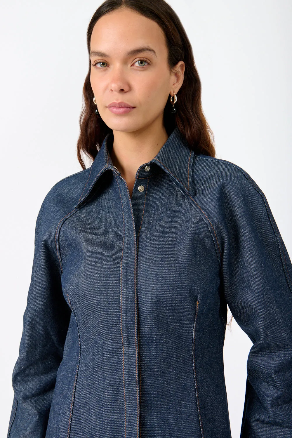 Tailored Denim Shirt sold by Bessette product image thumbnail 3