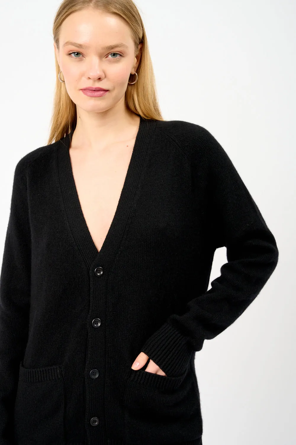 Heavy Cardigan Black sold by Bessette product image thumbnail 3