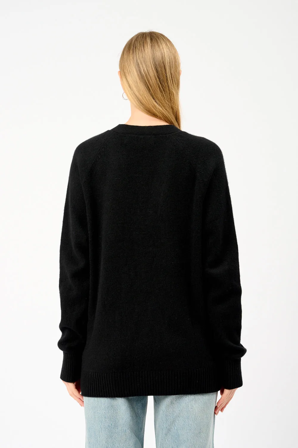 Heavy Cardigan Black sold by Bessette product image thumbnail 4