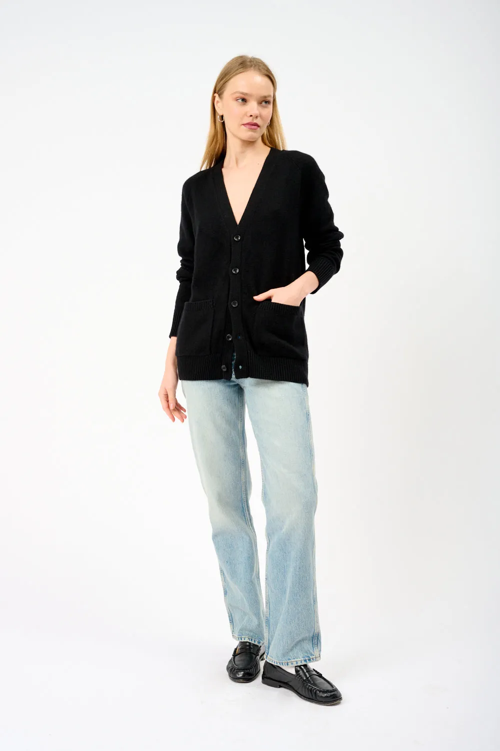 Heavy Cardigan Black sold by Bessette product image thumbnail 2