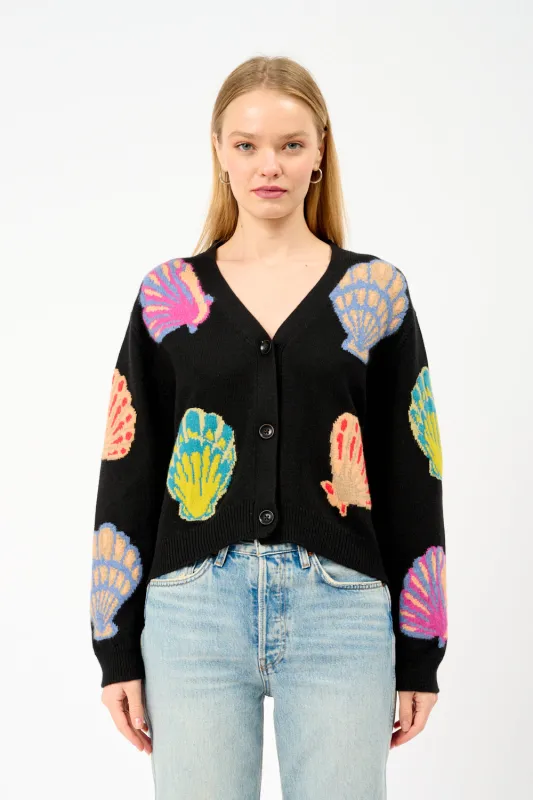 Shell Cardigan made by The Elder Statesman