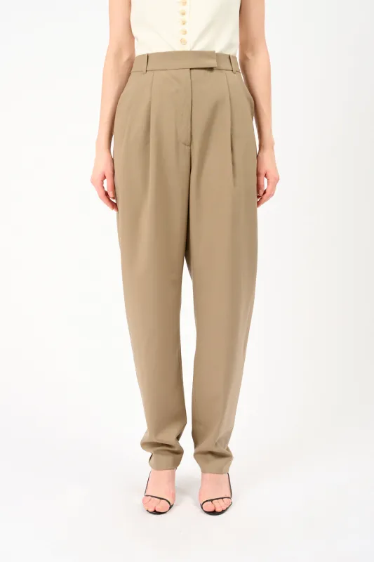 Róhe Round Leg Tailored Trousers sold by Bessette