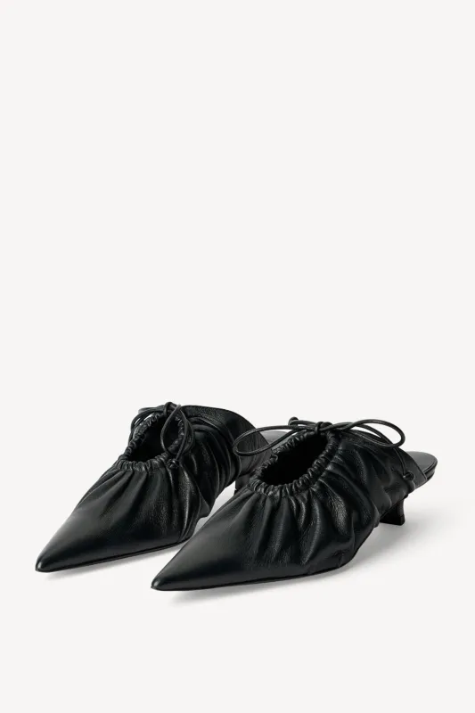 Masey Mules Black sold by Bessette