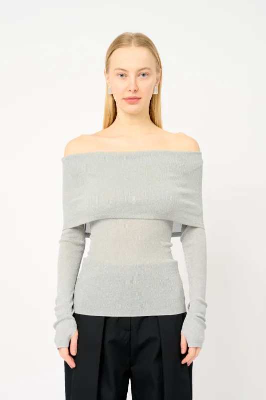 Corte Off-Shoulder Top made by Galvan