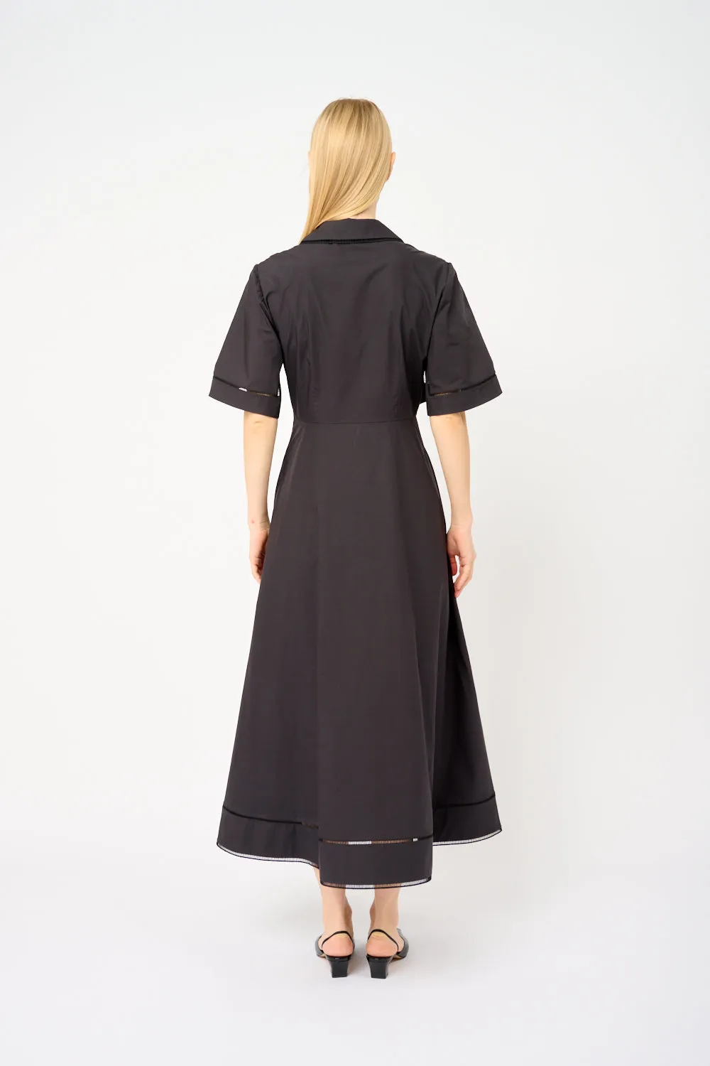 Ladder Embroidered Poplin Dress sold by Bessette product image thumbnail 3