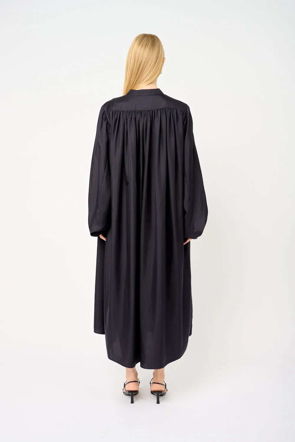 Pleated Silk Dress sold by Bessette product image thumbnail 4