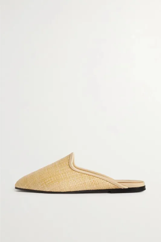 Raffia Slipper sold by Bessette
