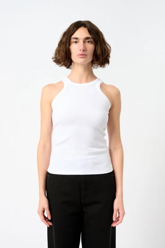 Espera Ribbed tight fitted tank top sold by Bessette