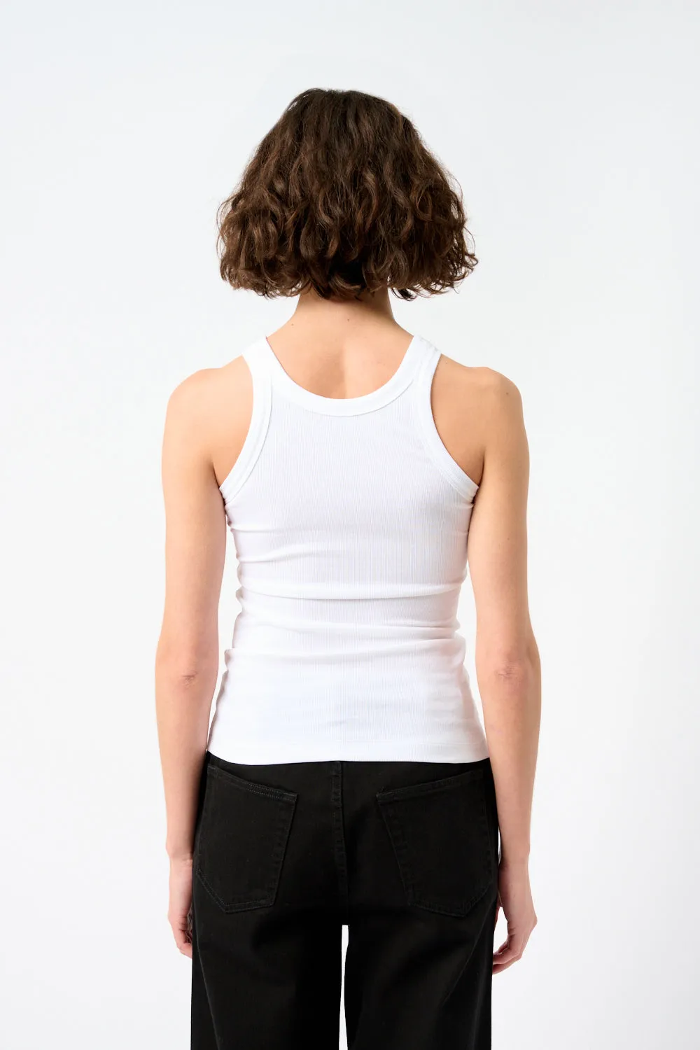 Espera Ribbed tight fitted tank top sold by Bessette product image thumbnail 3