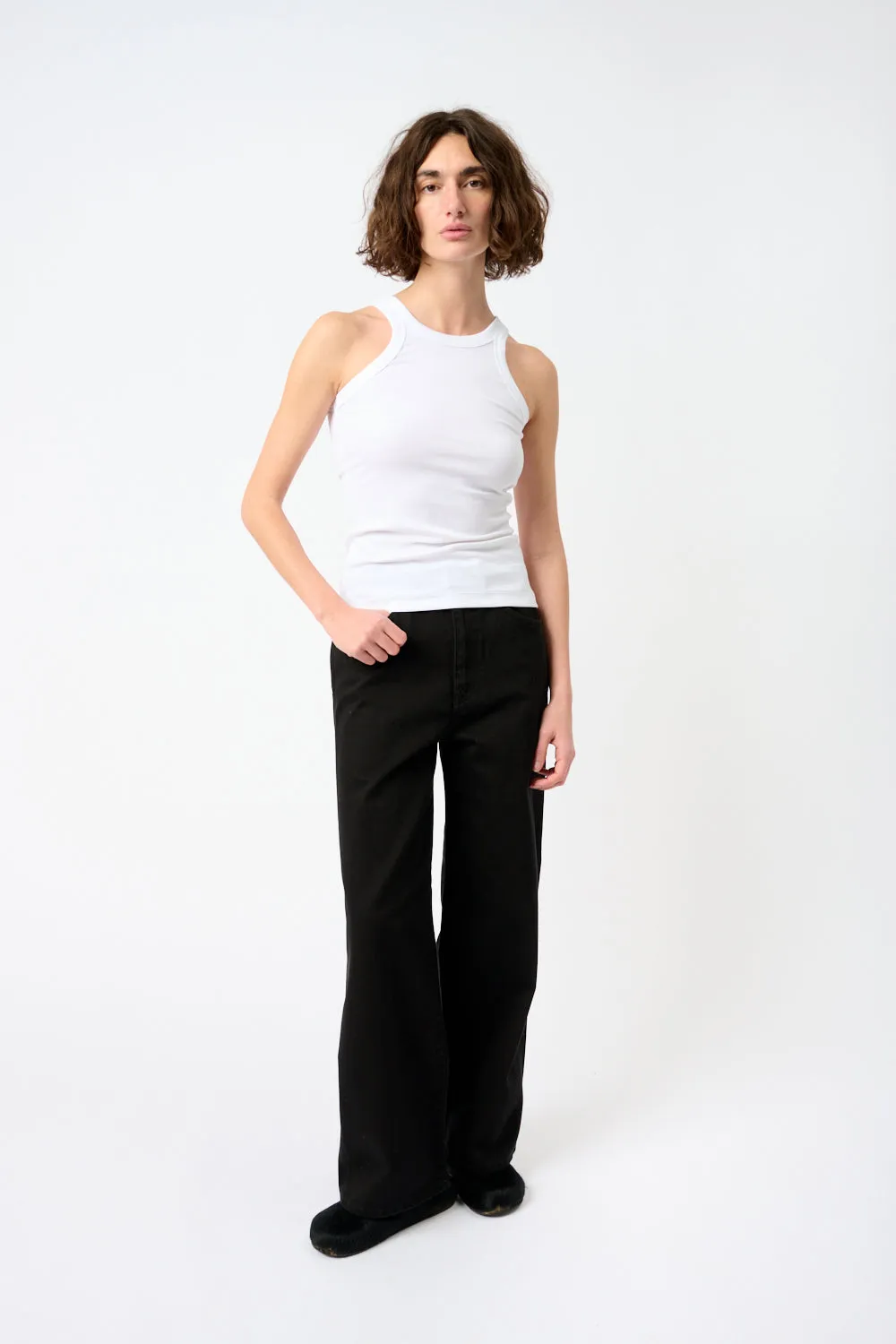 Espera Ribbed tight fitted tank top sold by Bessette product image thumbnail 2