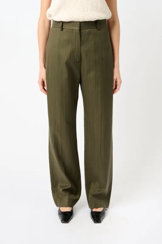 Cotton Blend Suit Trousers sold by Bessette