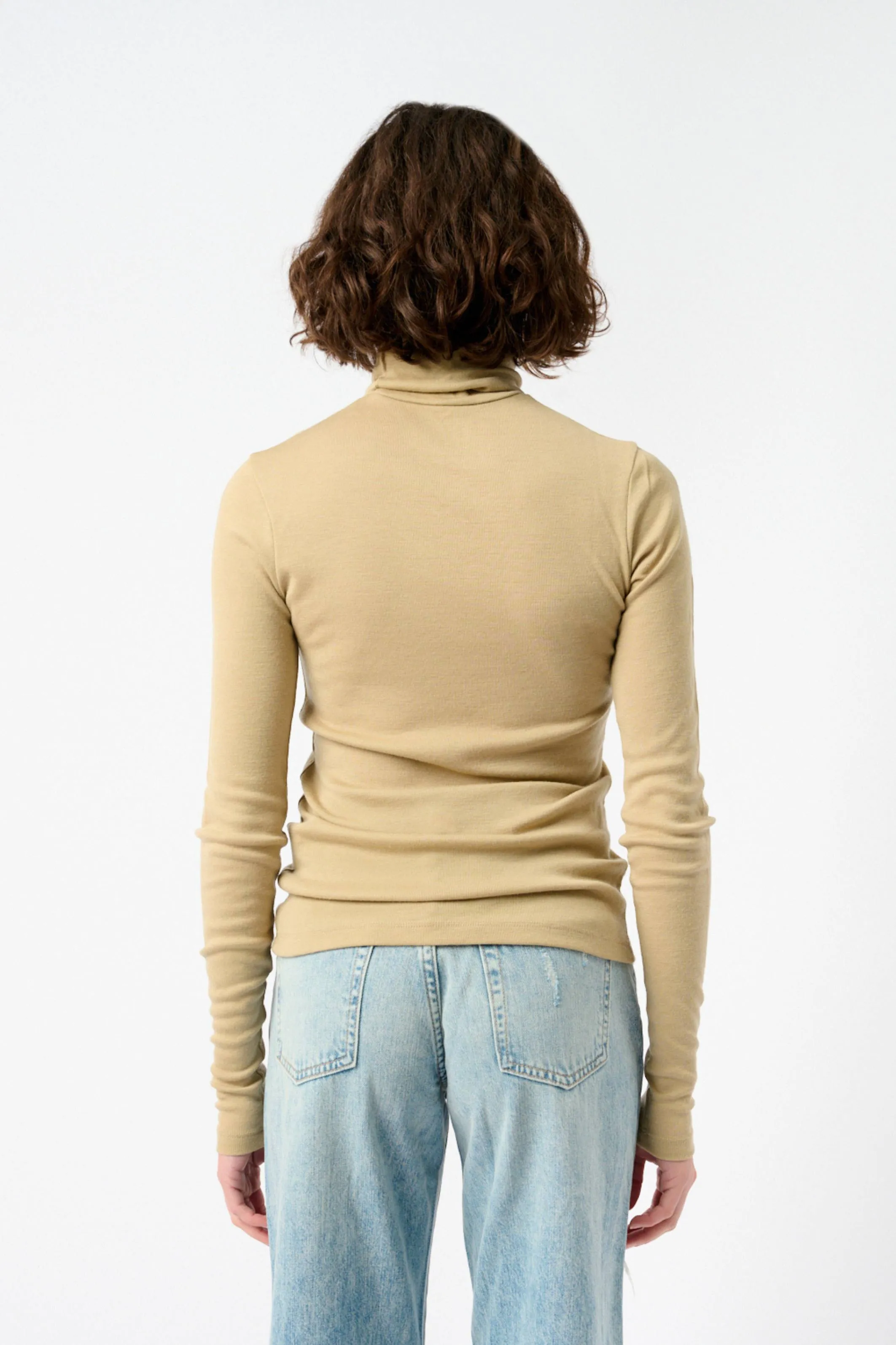 Merino wool turtleneck long sleeve sold by Bessette product image thumbnail 4