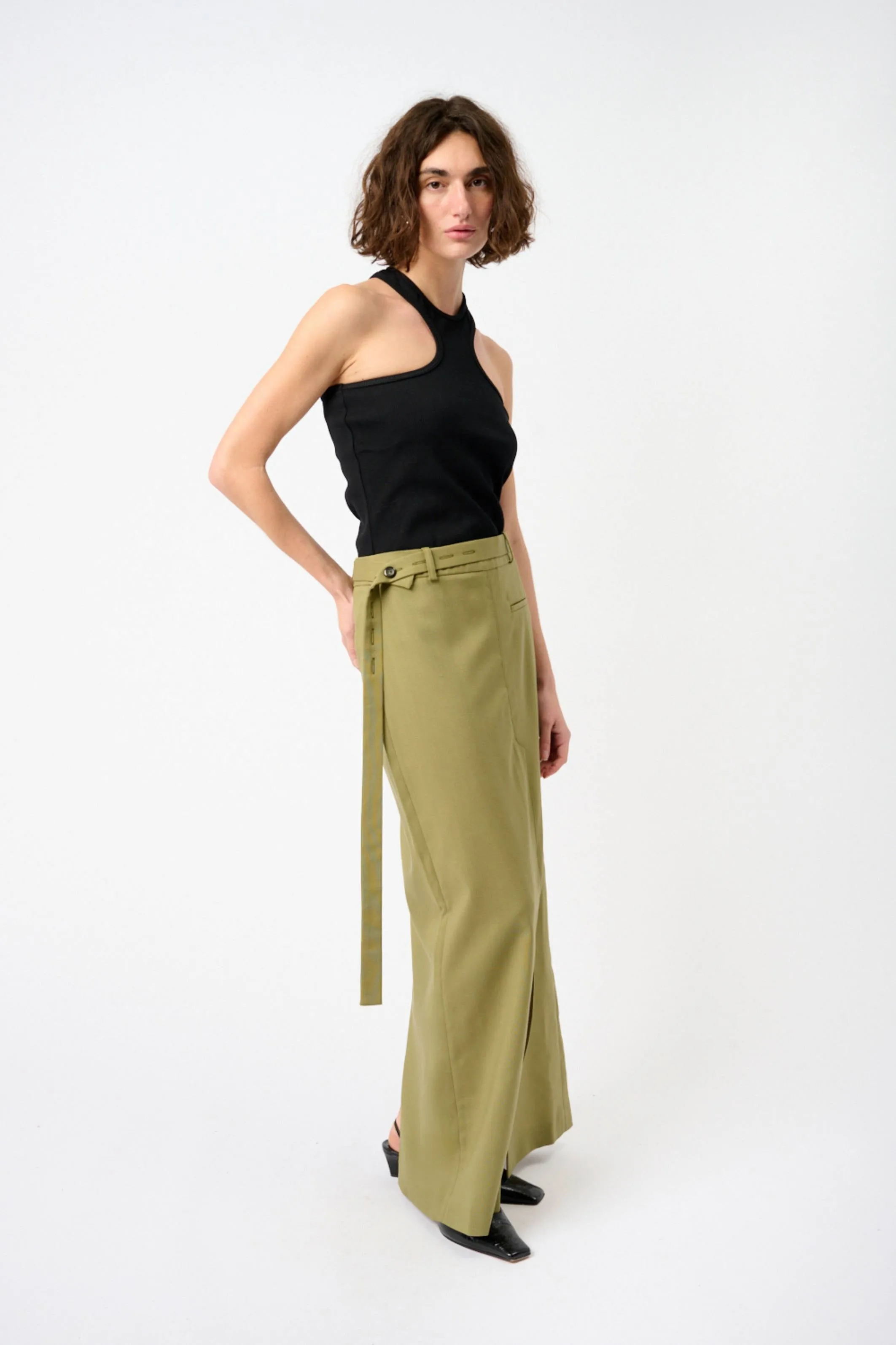 Wool Maxi Skirt sold by Bessette product image thumbnail 4