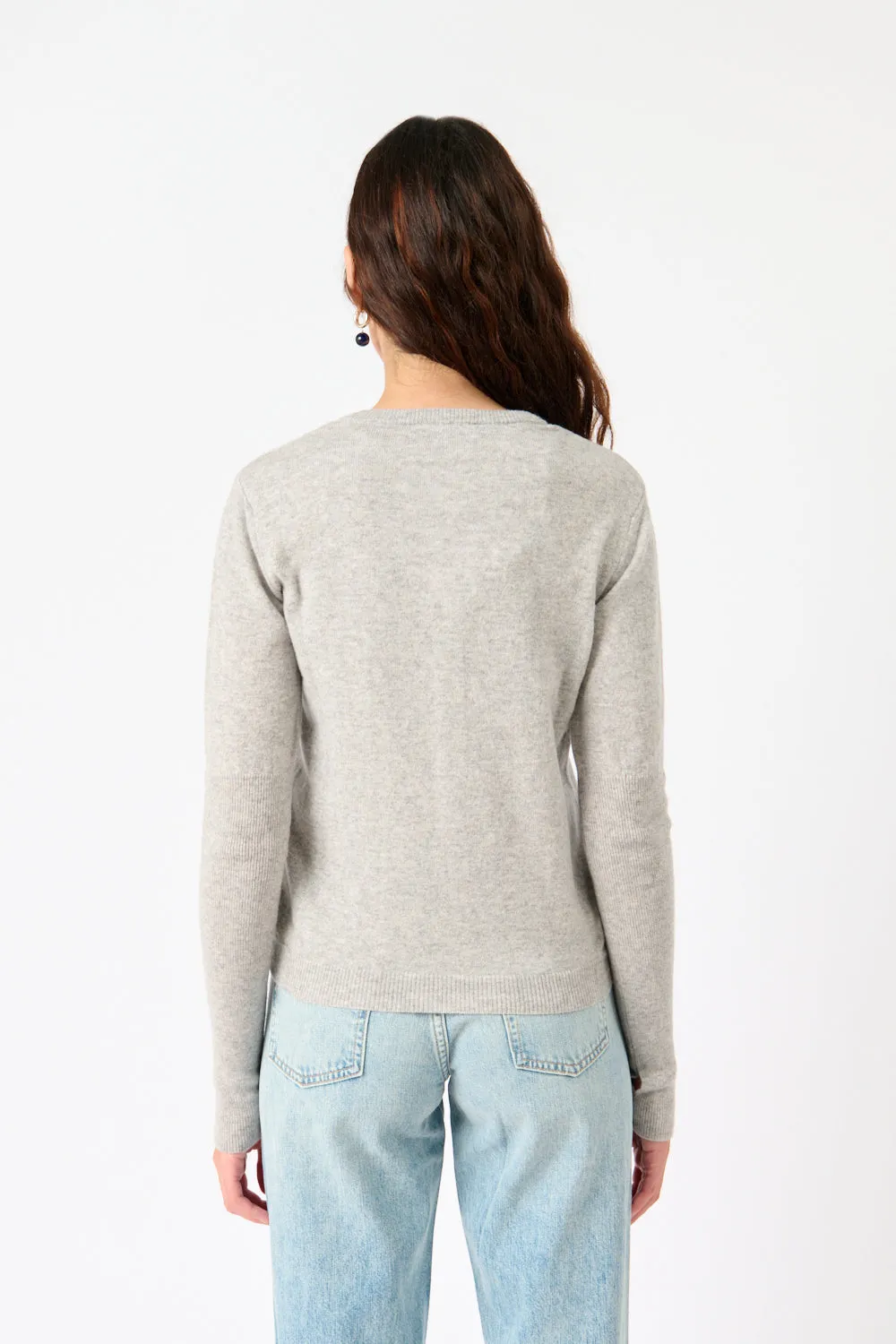 Cashmere Rib Knit Cardigan sold by Bessette product image thumbnail 4