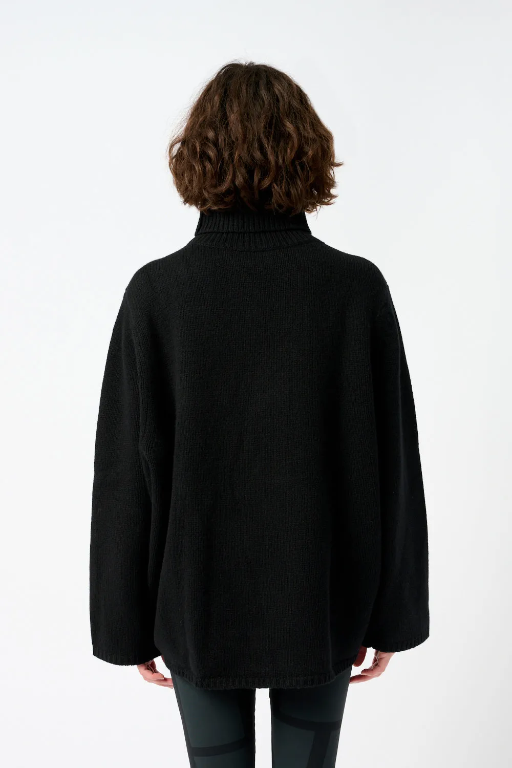 Wool Cashmere Turtleneck Black sold by Bessette product image thumbnail 4