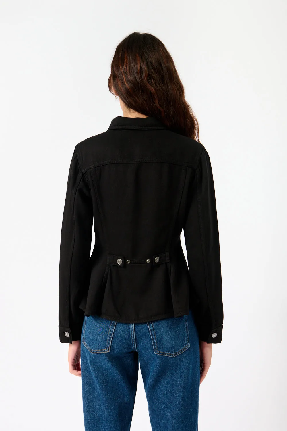 The Flounce Trucker Jacket sold by Bessette product image thumbnail 4