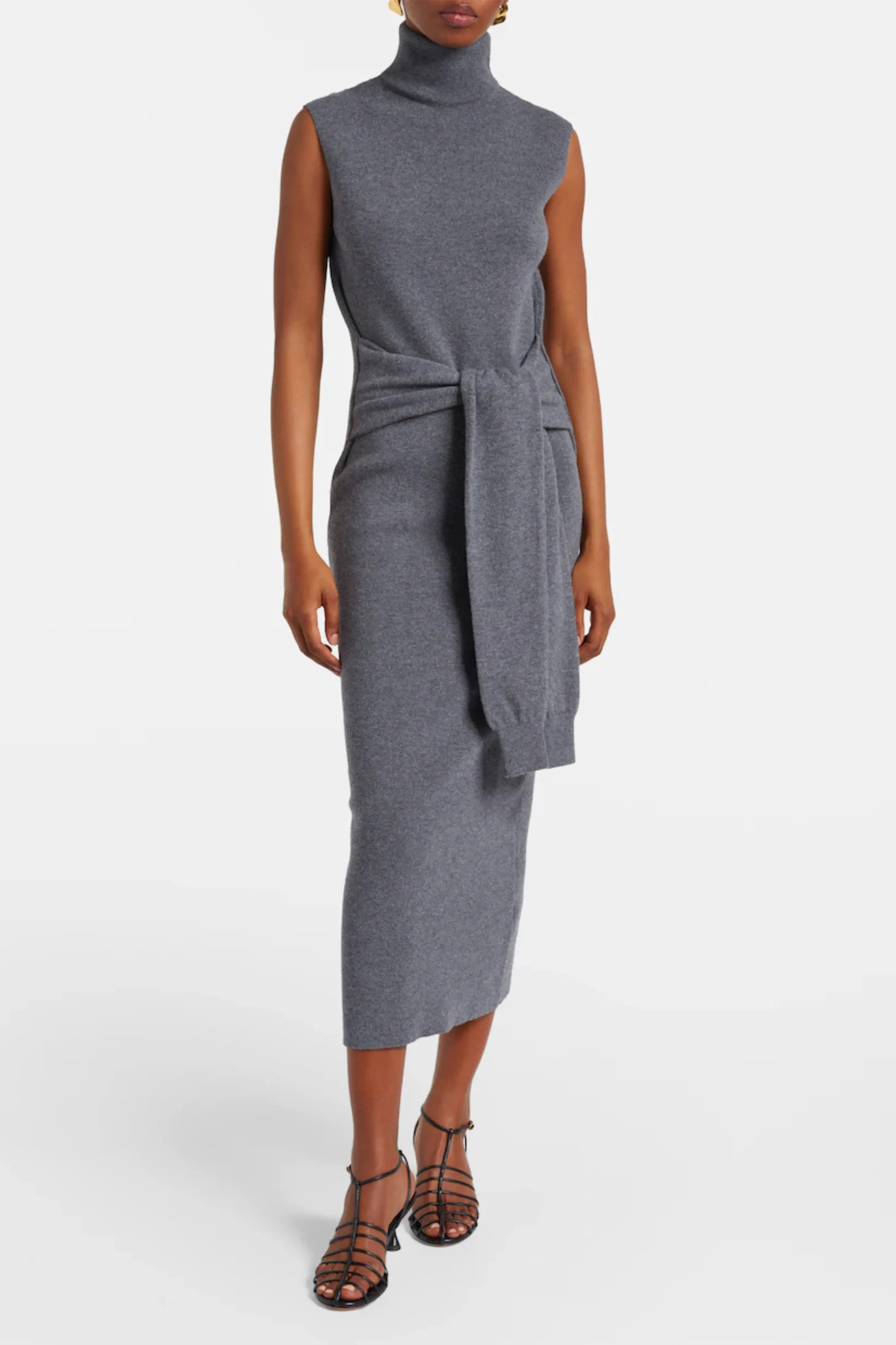 Double-layered knit dress sold by Bessette product image thumbnail 2