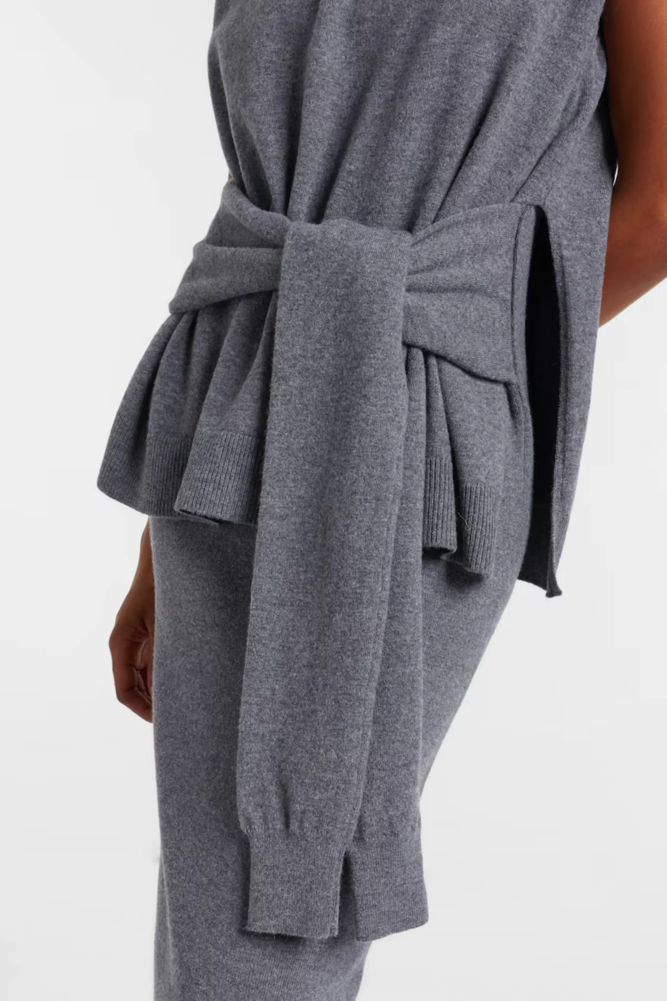 Double-layered knit dress sold by Bessette product image thumbnail 3