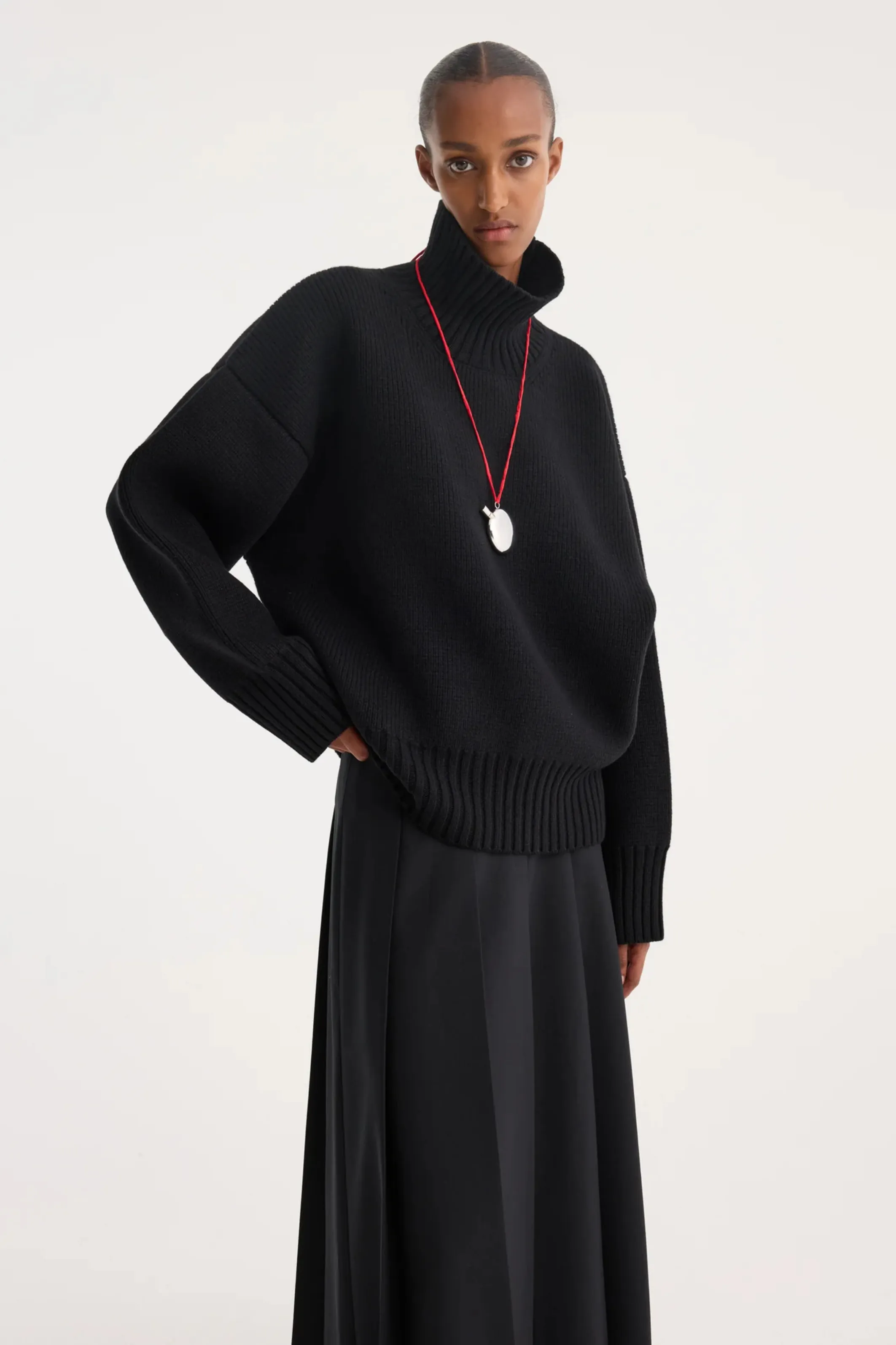 Sculptural Compact Turtleneck sold by Bessette product image thumbnail 2