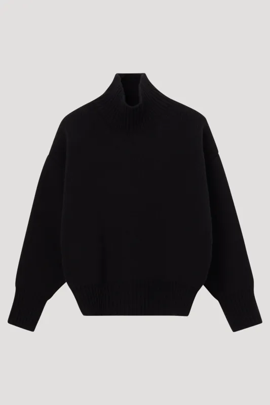 Sculptural Compact Turtleneck made by Rohe