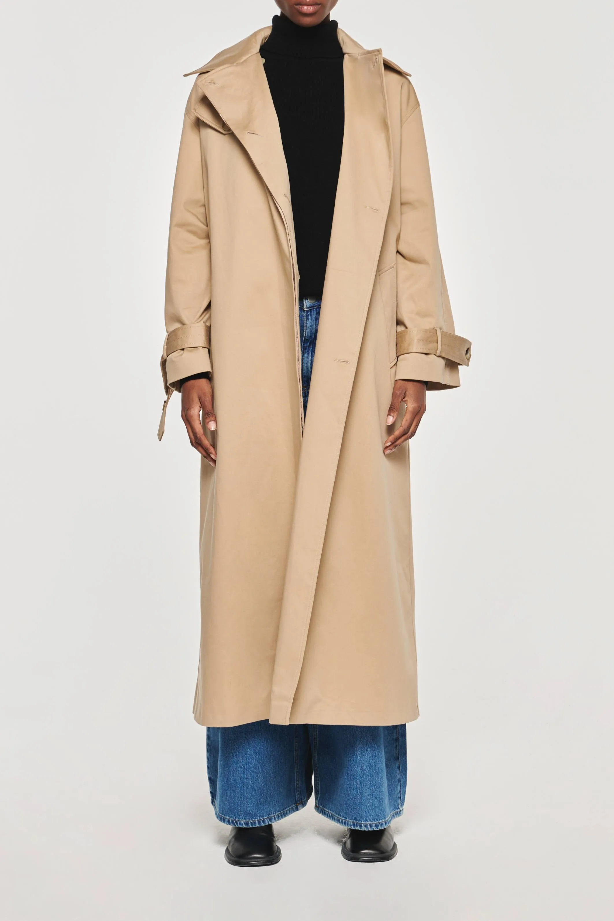 Gilda Maxi Trench Coat sold by Bessette product image thumbnail 2