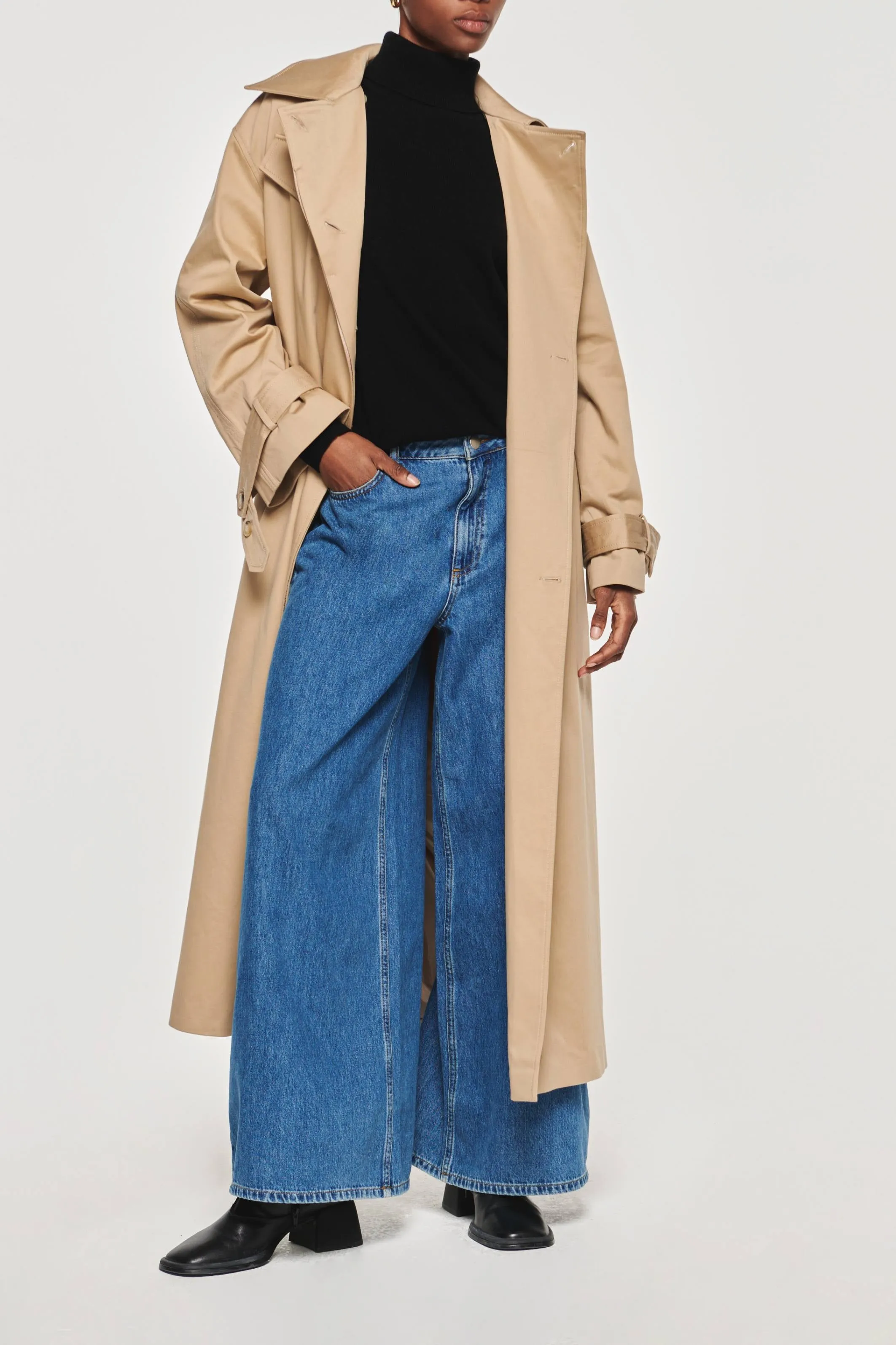 Gilda Maxi Trench Coat sold by Bessette product image thumbnail 5