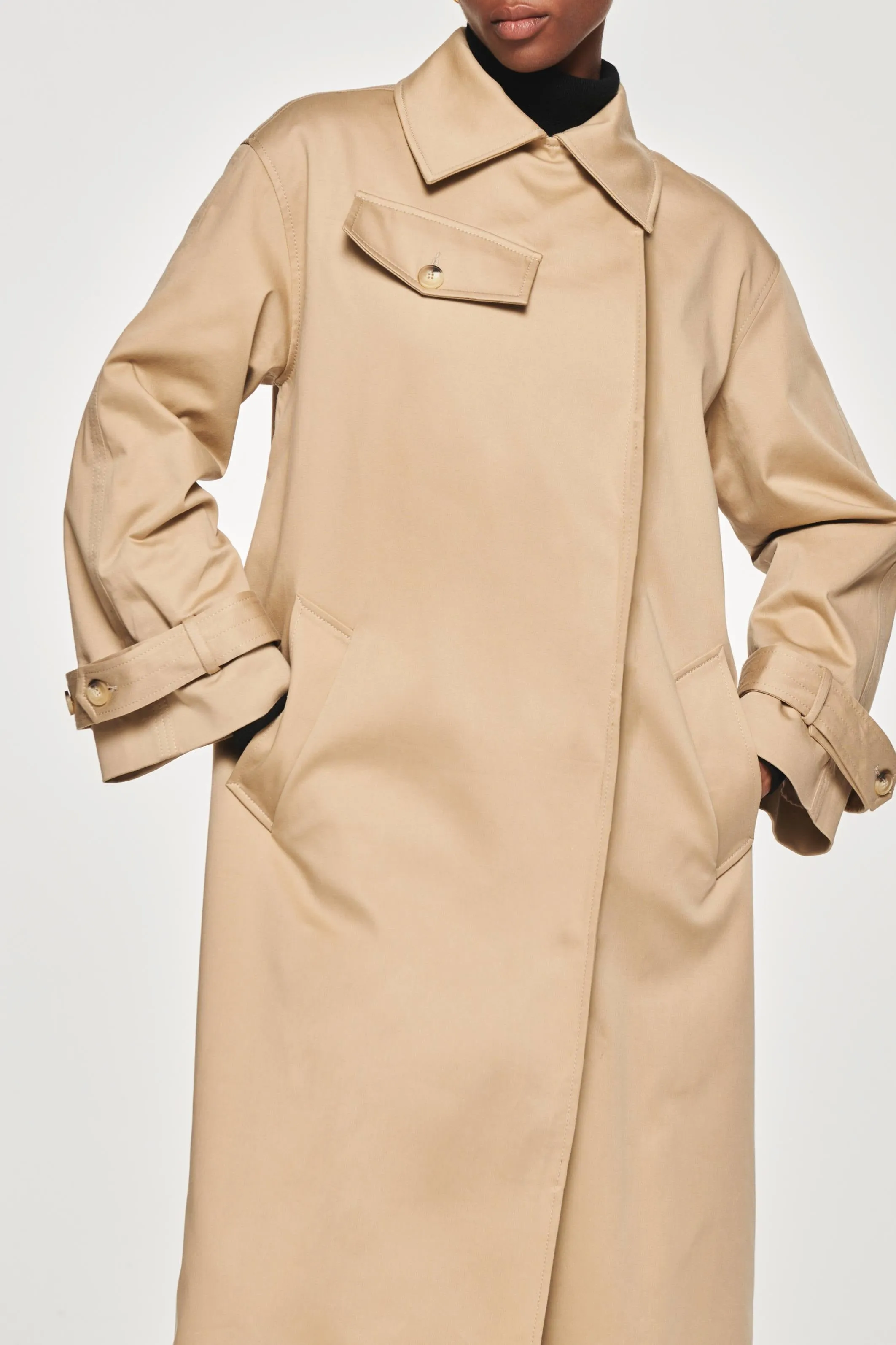 Gilda Maxi Trench Coat sold by Bessette product image thumbnail 3