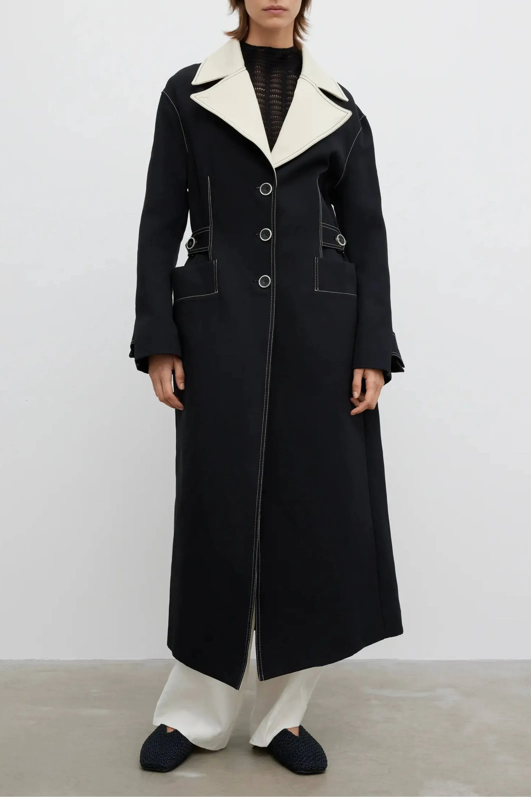 Two Tone Coat sold by Bessette product image thumbnail 2