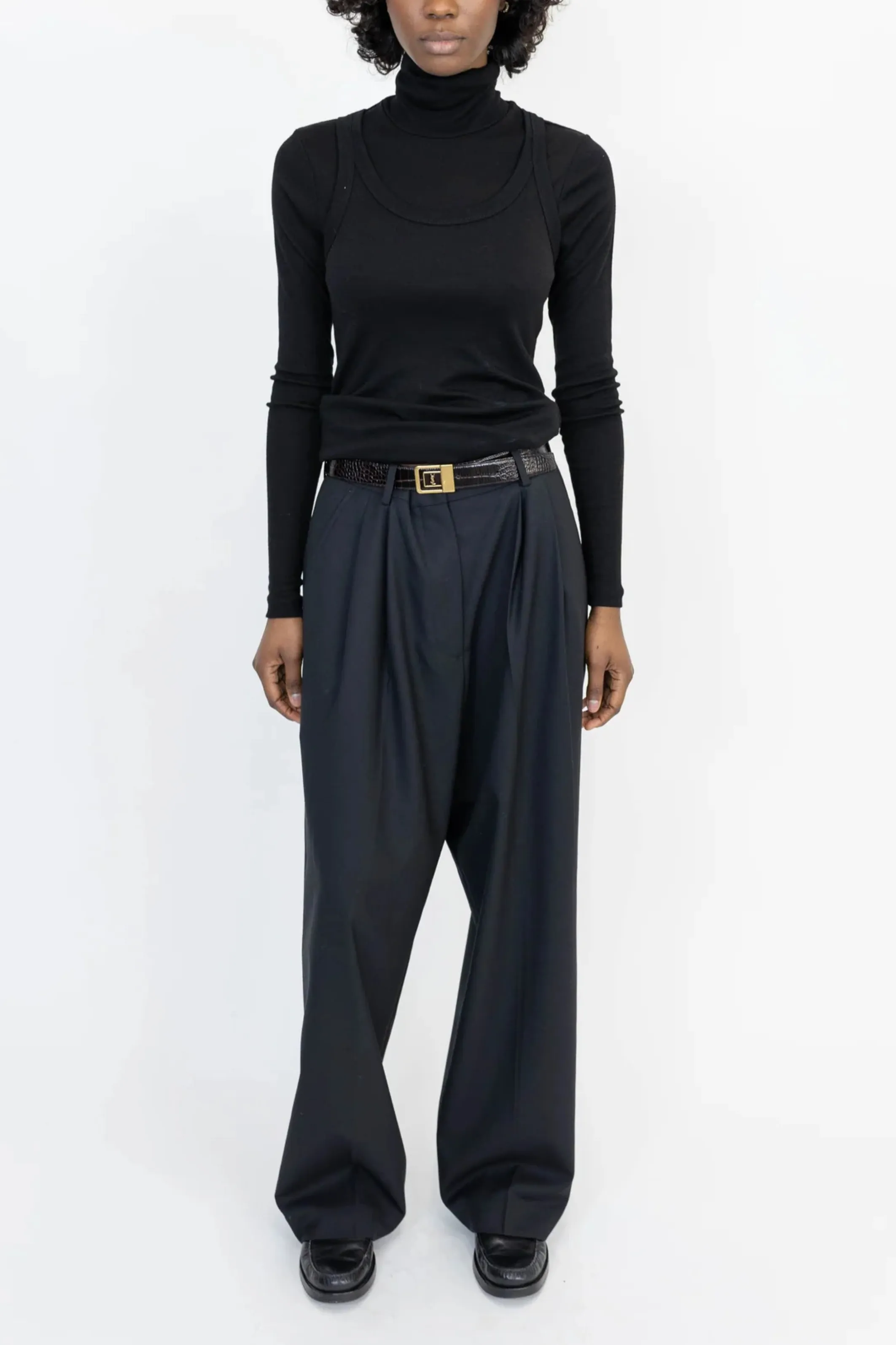 Double-layer wool top sold by Bessette product image thumbnail 2
