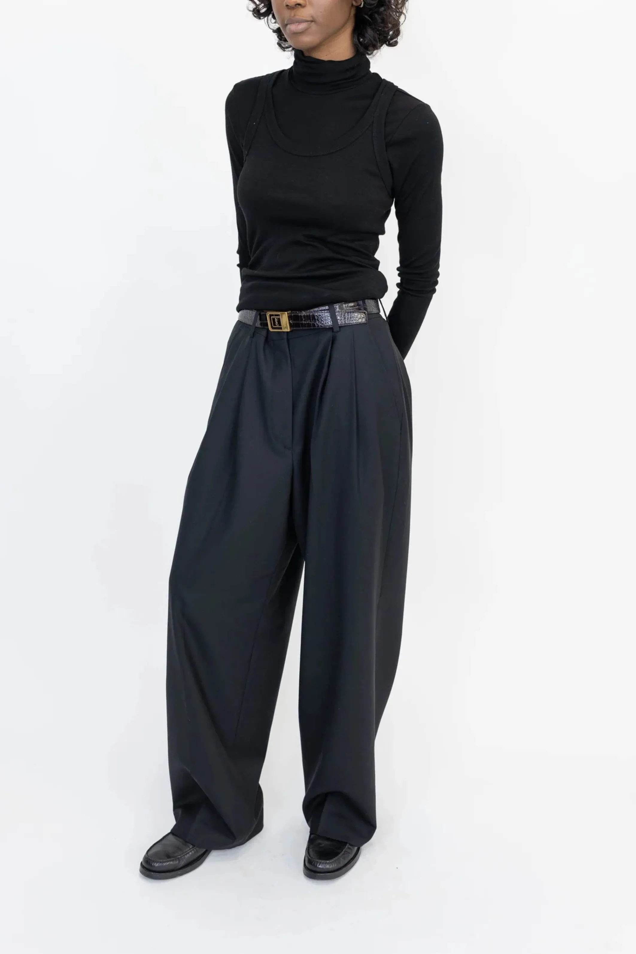 Double-layer wool top sold by Bessette product image thumbnail 4