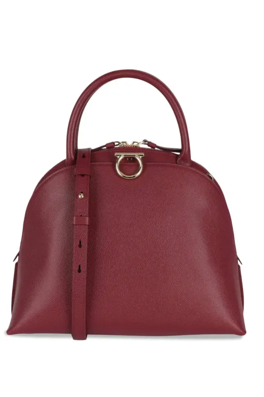 Gancini Medium Top Handle Bag made by Salvatore Ferragamo