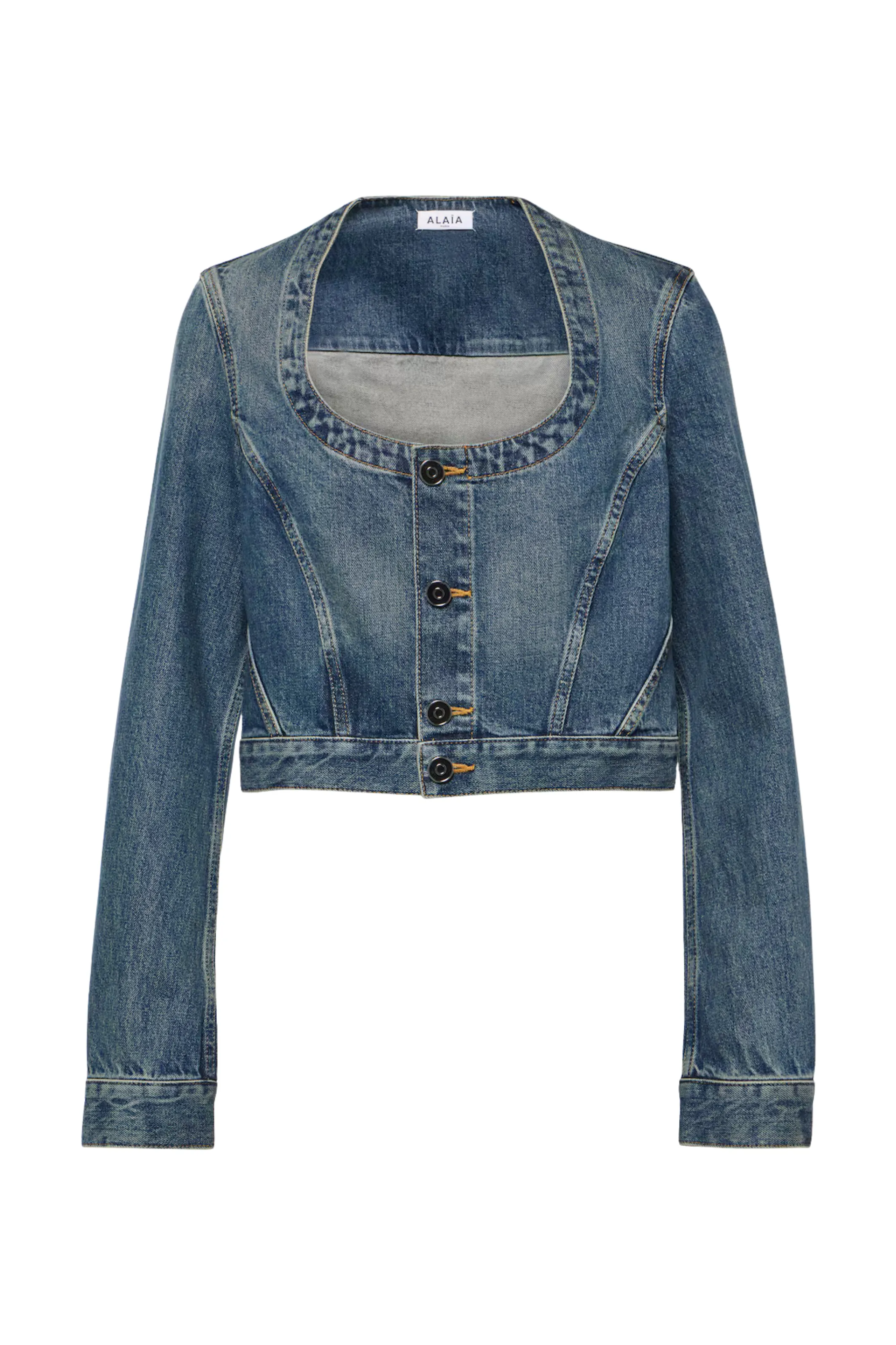 Cropped Denim Jacket sold by Bessette