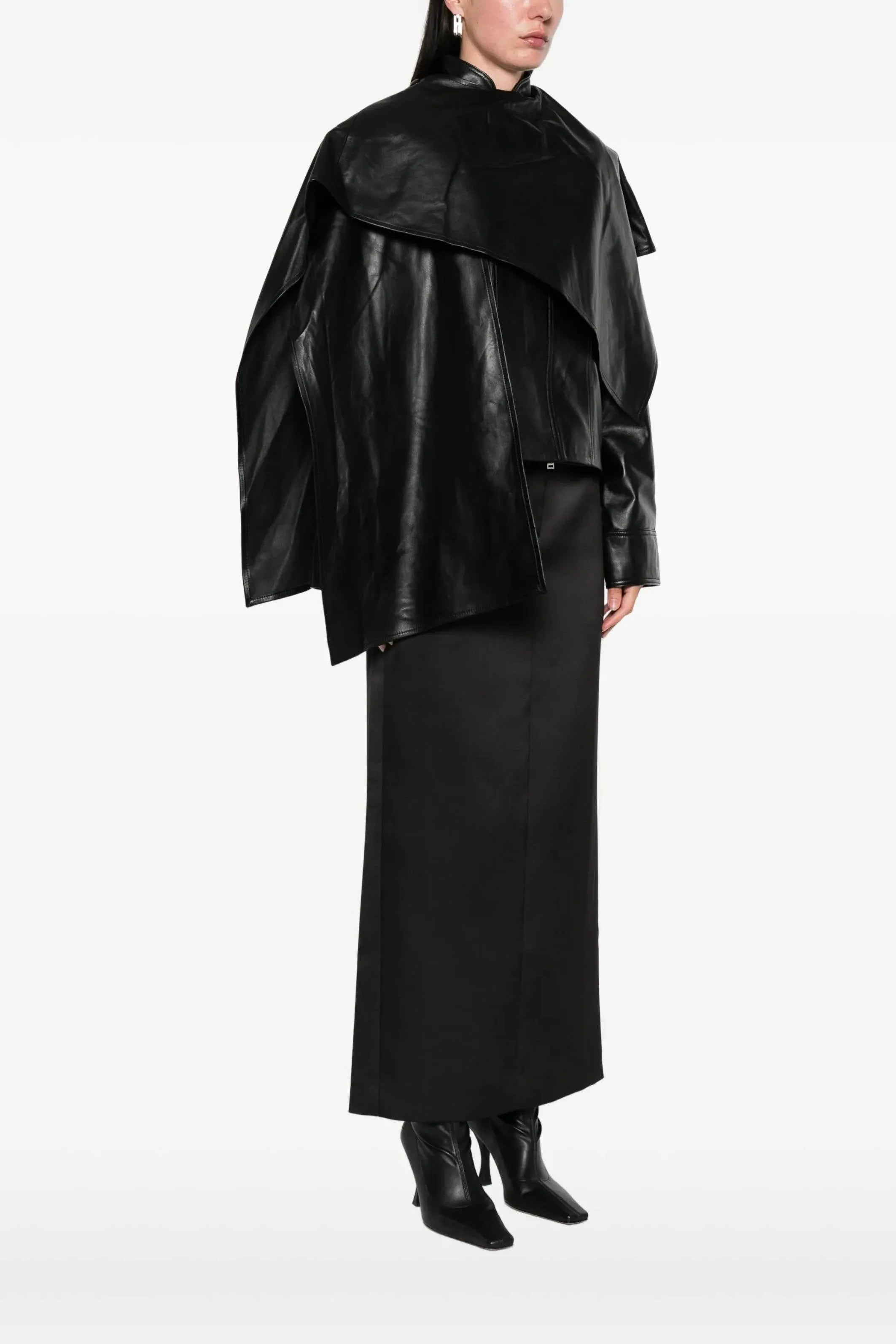 Naomi leather jacket sold by Bessette product image thumbnail 3
