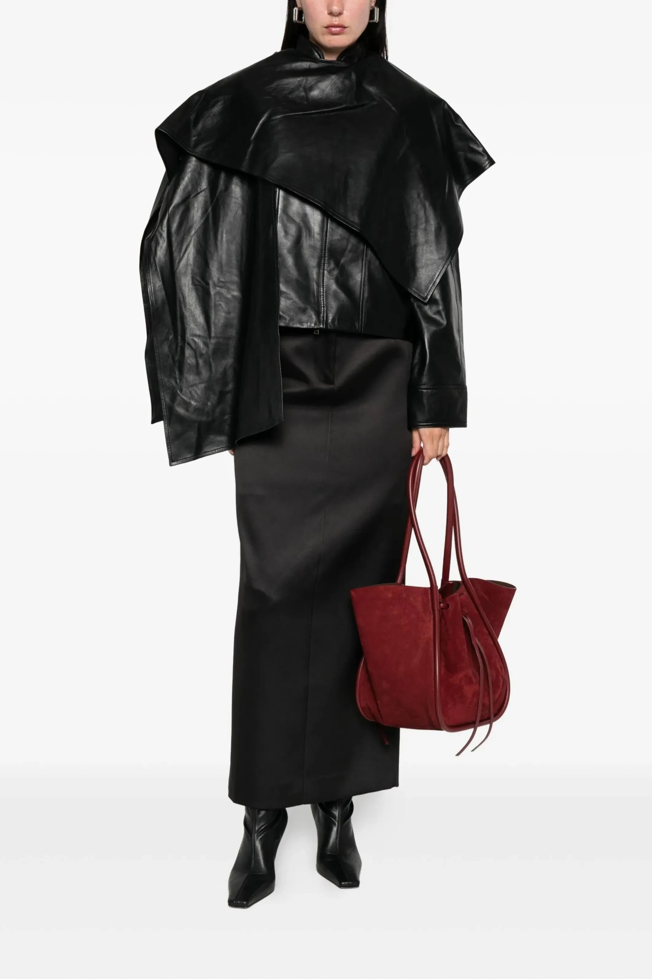 Naomi leather jacket sold by Bessette product image thumbnail 2