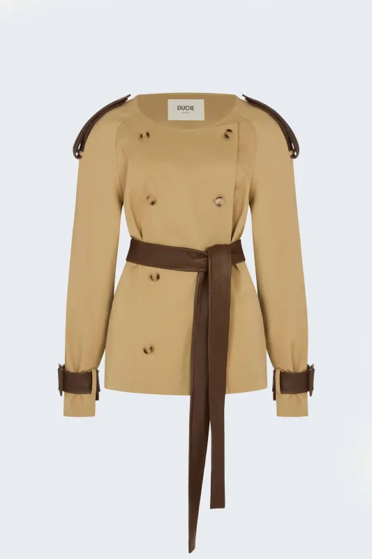 Klarissa Canvas Jacket made by DUCIE