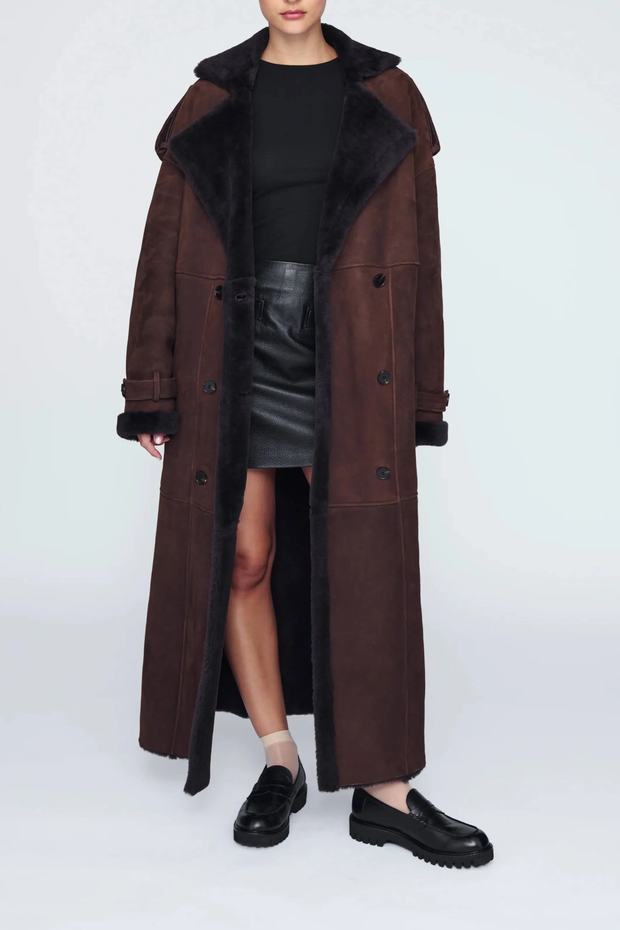Evander Shearling Coat sold by Bessette product image thumbnail 2
