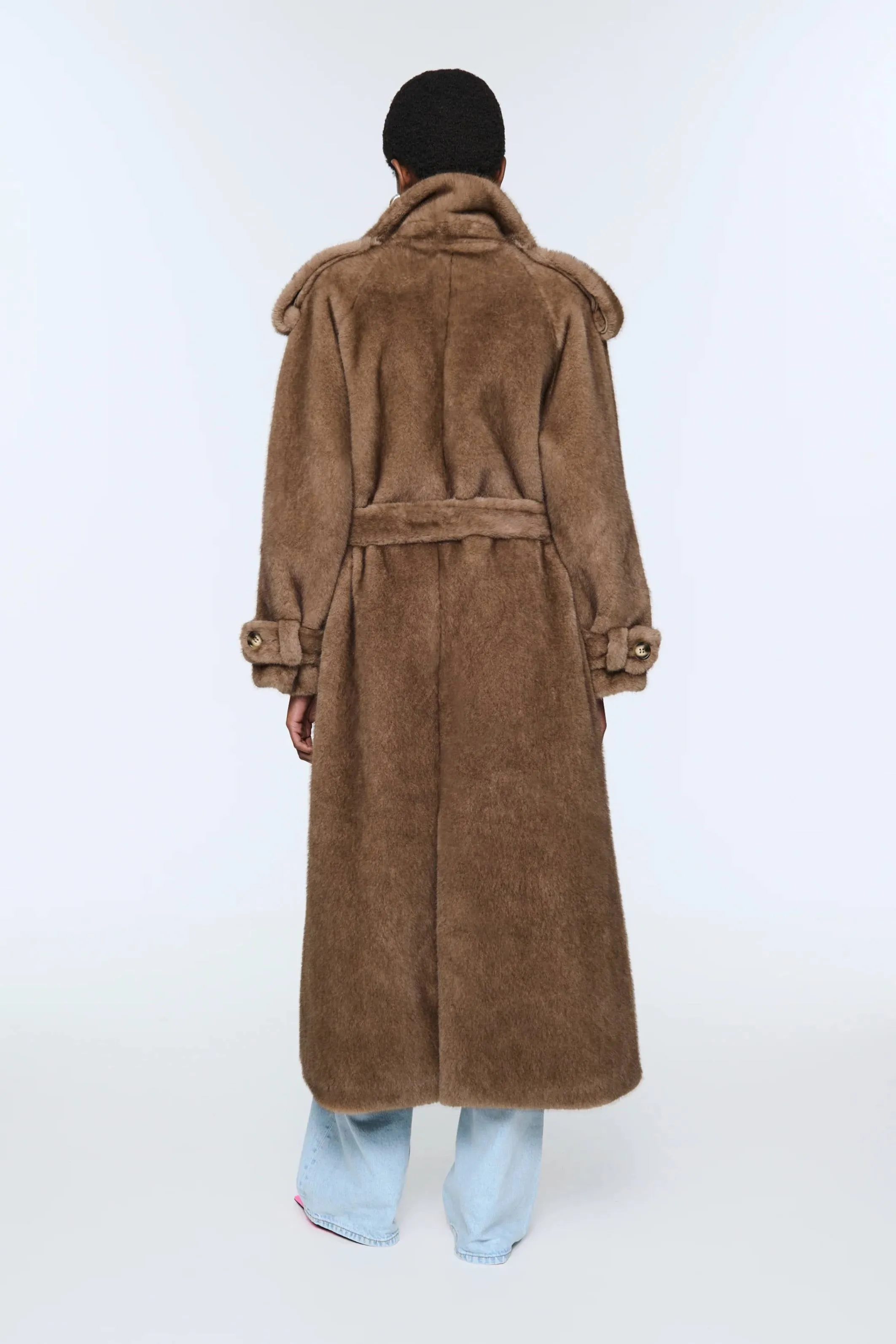 Thalia Fur Coat chestnut sold by Bessette product image thumbnail 4