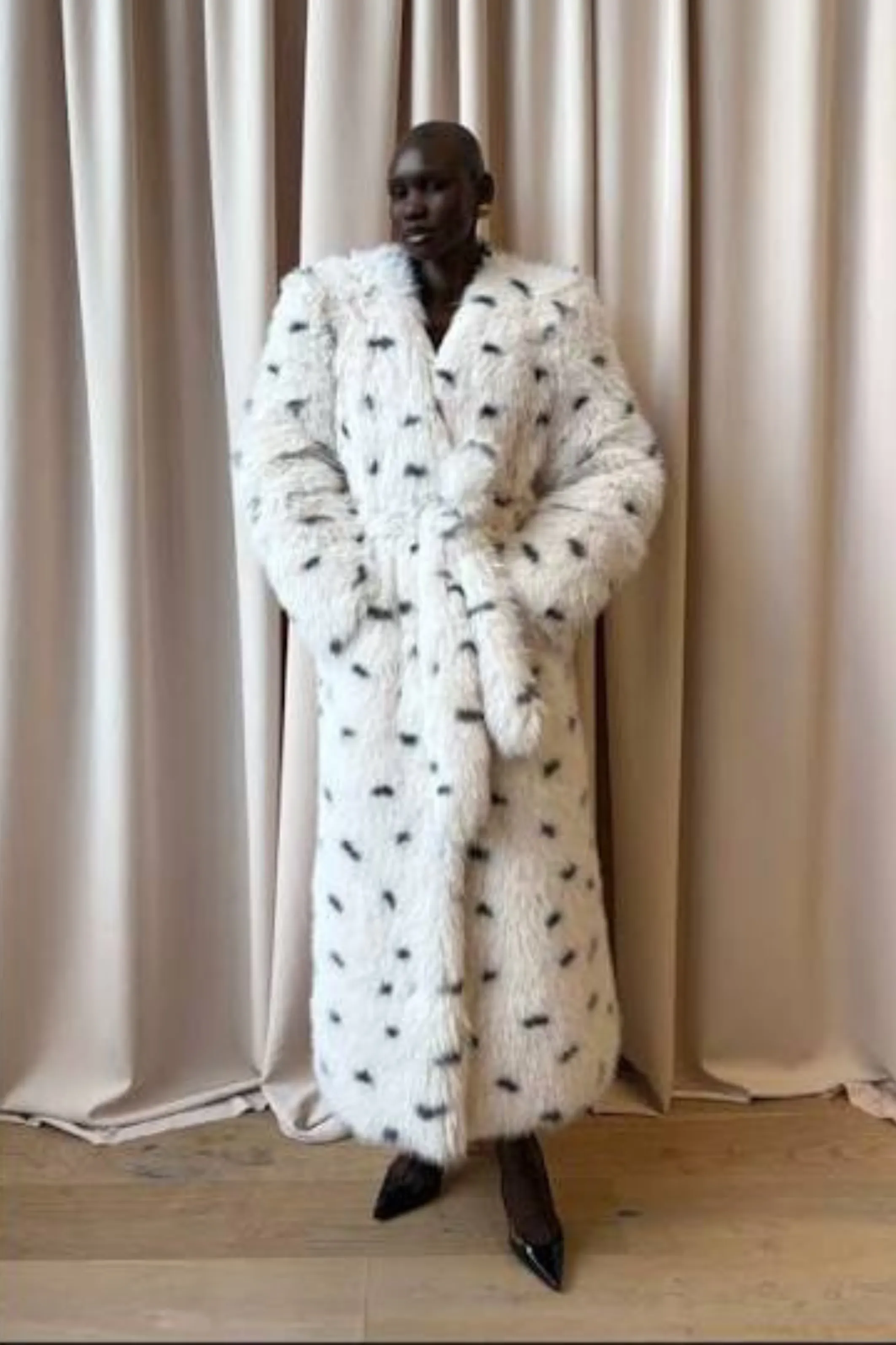 Olivia Fur Coat Dalmation sold by Bessette product image thumbnail 5