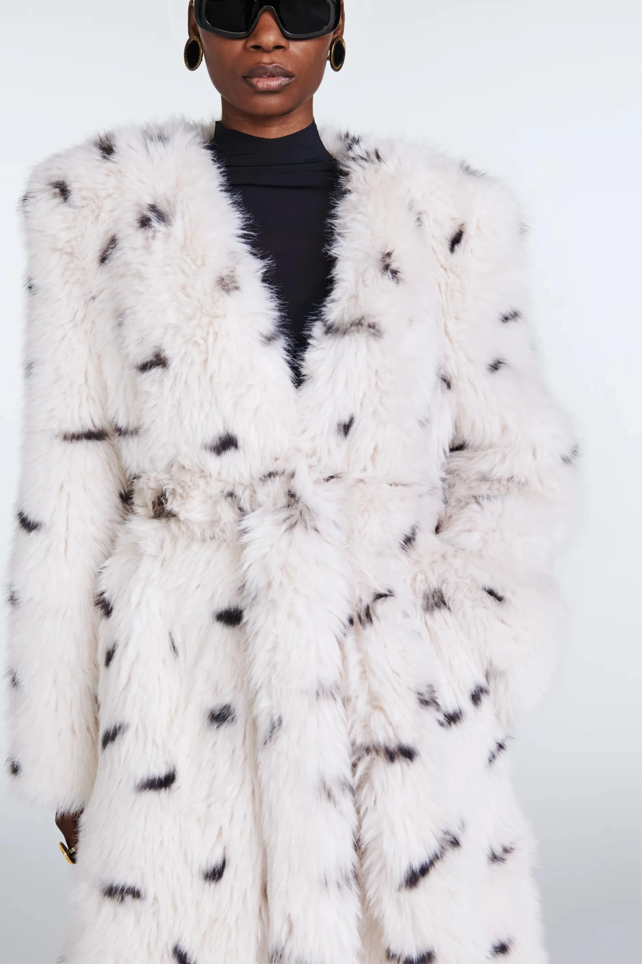 Olivia Fur Coat Dalmation sold by Bessette product image thumbnail 2
