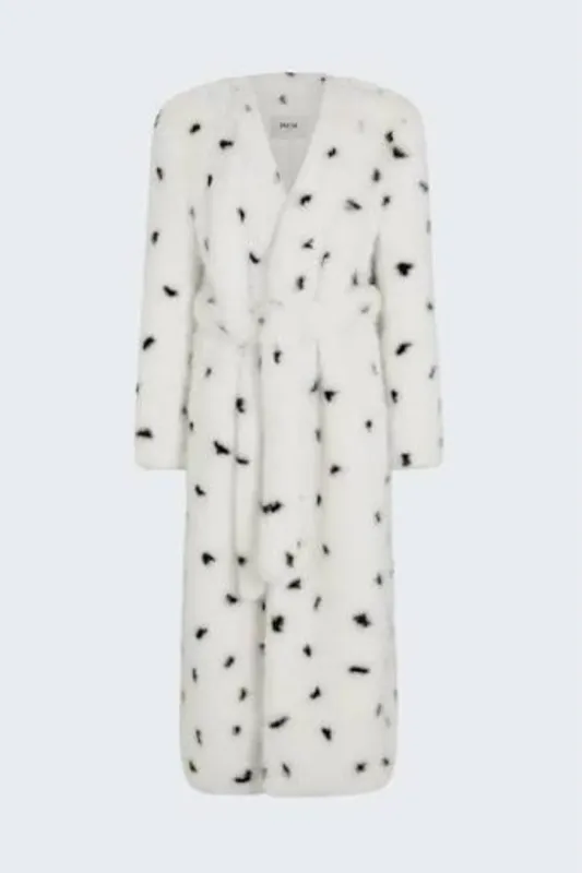 Olivia Fur Coat Dalmation made by DUCIE