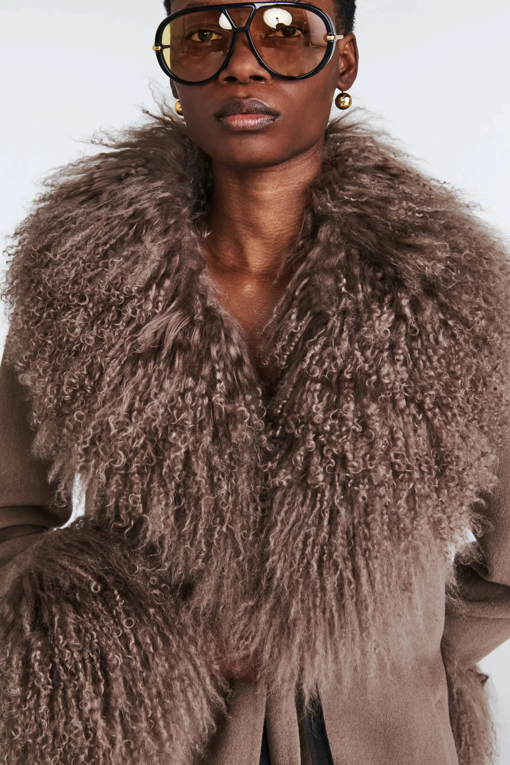 Lily Wool Coat Truffle sold by Bessette product image thumbnail 3